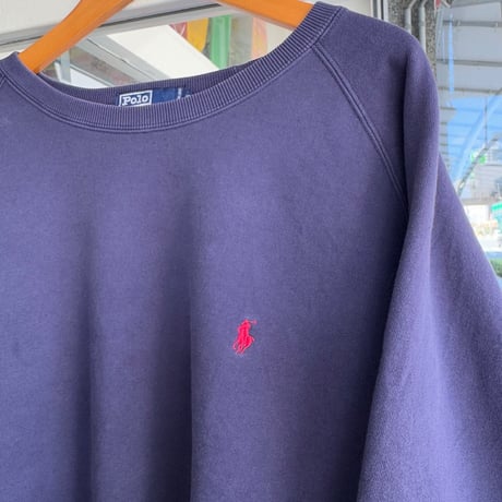 POLO ワンポイントスウェット XL