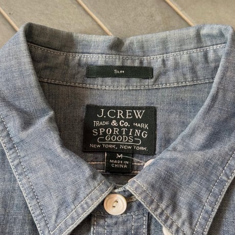 J.CREW シャンブレーシャツ
