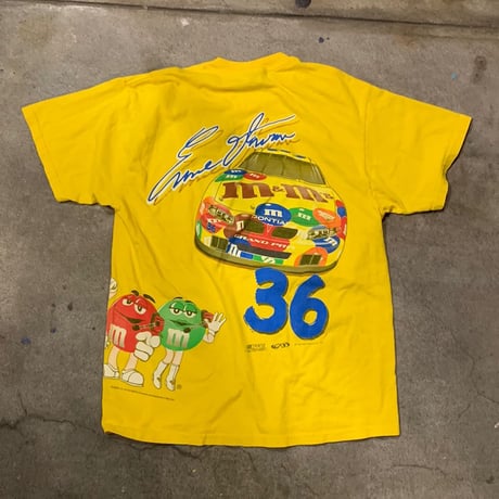 ｍ＆ｍ’ｓカーレース両面プリントTシャツ