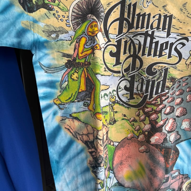 90's The Allman Brothers Band タイダイTシャツ XL | CUS 90's The Allman Brothers Band タイダイTシャツ XL | CUS