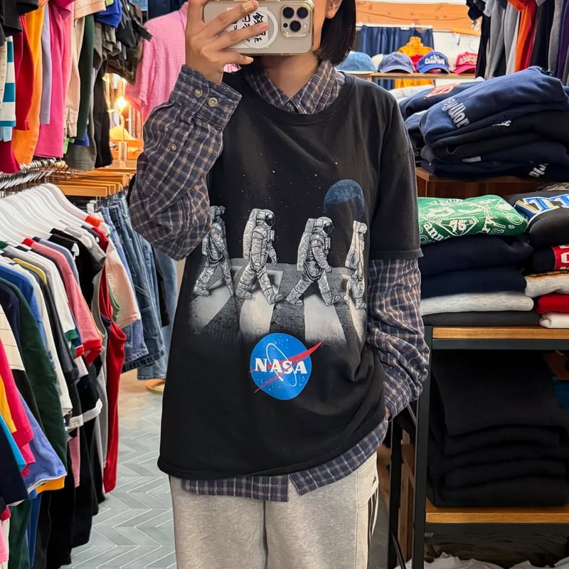 NASA アビー・ロードTシャツ | CUSTOM FEVER