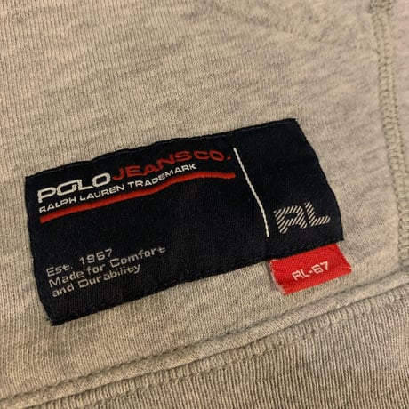 POLO JEANS フルジップパーカー