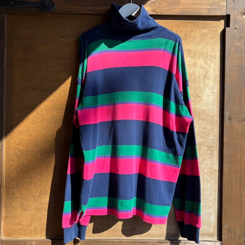 90s GAP ボーダーハイネックロンT | CUSTOM FEVER