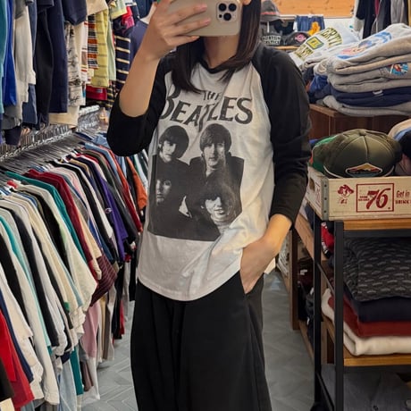 Beatles ラグラン七分袖Tシャツ