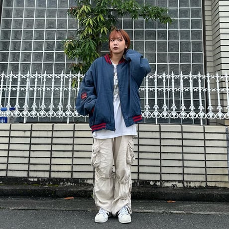 BUGLE BOY ワッペンブルゾン
