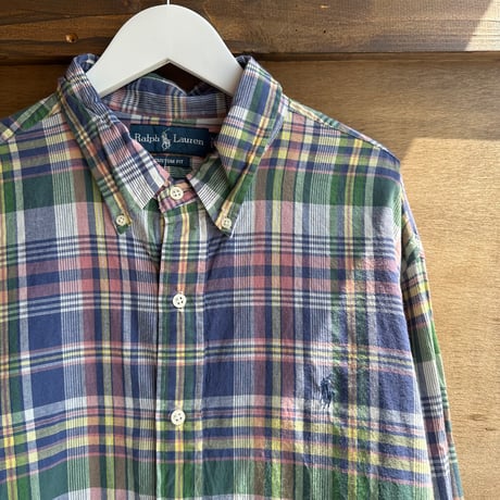 Ralph Lauren マドラスチェックシャツ