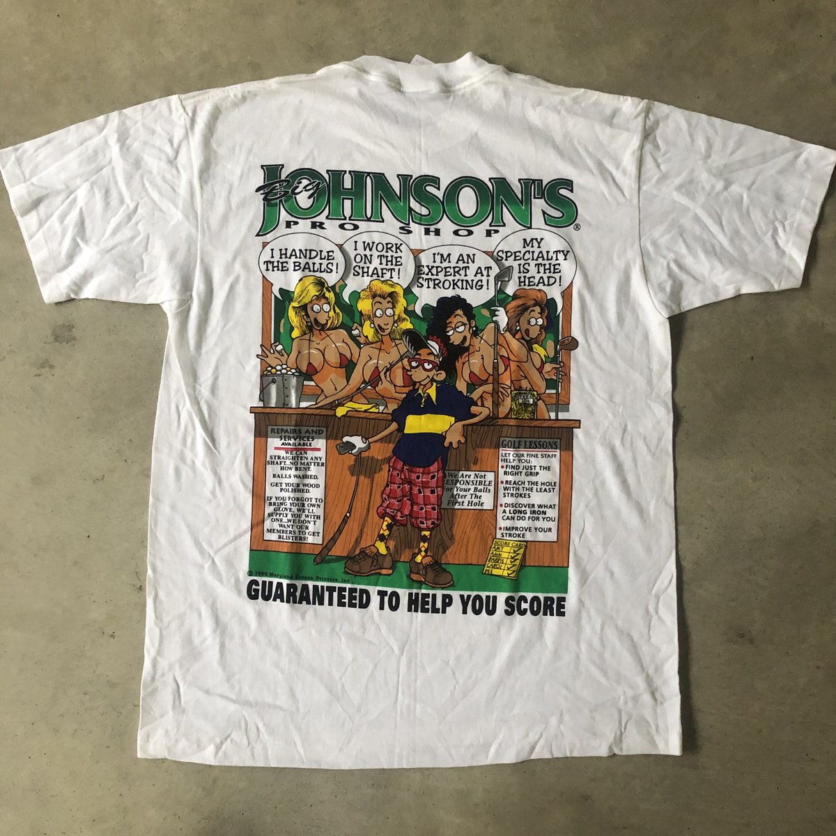 古着 90s johnson & johnson ヴィンテージTシャツ 白 90年代 90s ビッグジョンソン 白 ホワイト 半袖 | ビンテージ