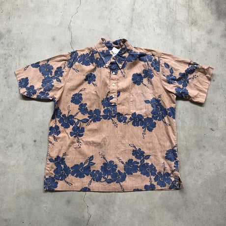 80's Reyn spoonerプルオーバーシャツ XXL