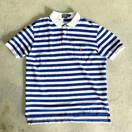 POLOボーダーポロシャツ