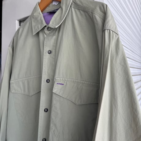 90's Patagonia コットンツイルシャツ M