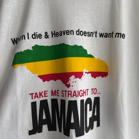 80's〜 JAMAICA プリントT