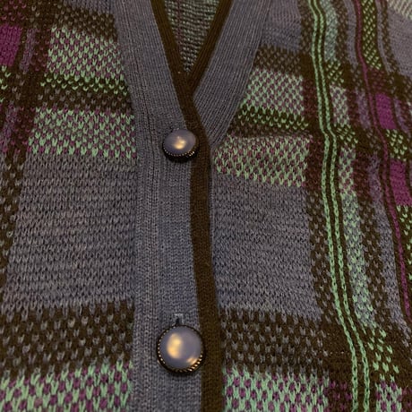 USA製PENDLETONチェックカーディガン