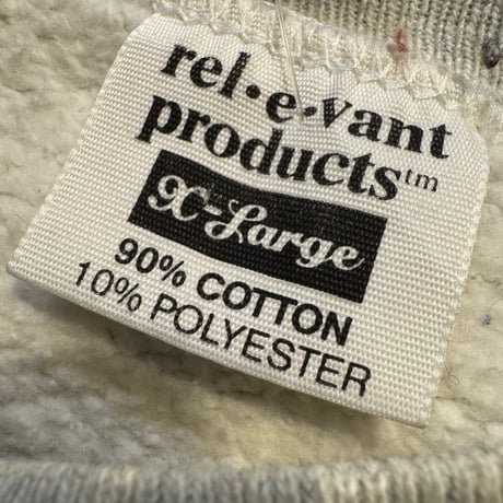 90's USA製プリントスウェット XL