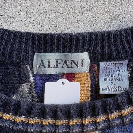 ALFANI 3Dニット