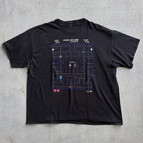 PAC-MAN プリントTシャツ