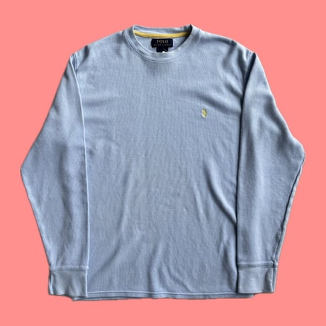 POLO ワンポイントサーマルロンT
