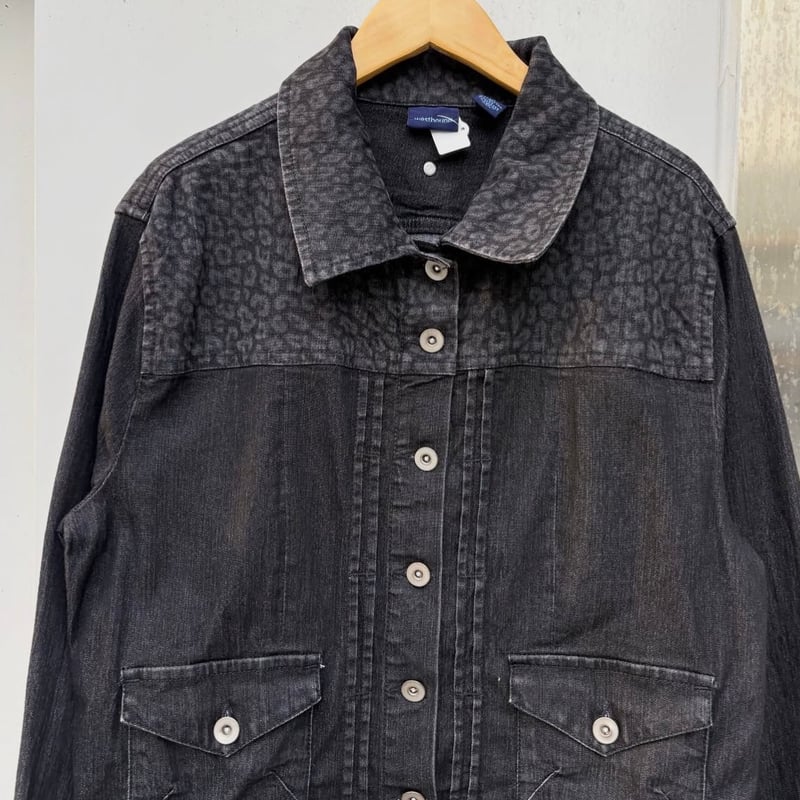 ステューシーヒョウ柄デニムジャケット ステューシーヒョウ柄デニムジャケット - メルカリ