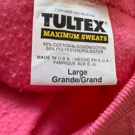 〜90's USA製 TULTEX 無地スウェット L