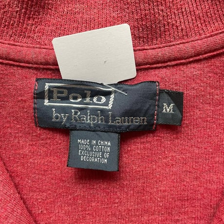 POLO Ralph Laurenハーフジップコットンニット