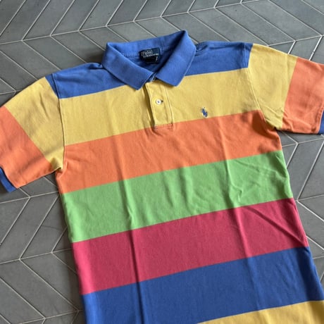 Polo Ralph Lauren 太ボーダーポロシャツ