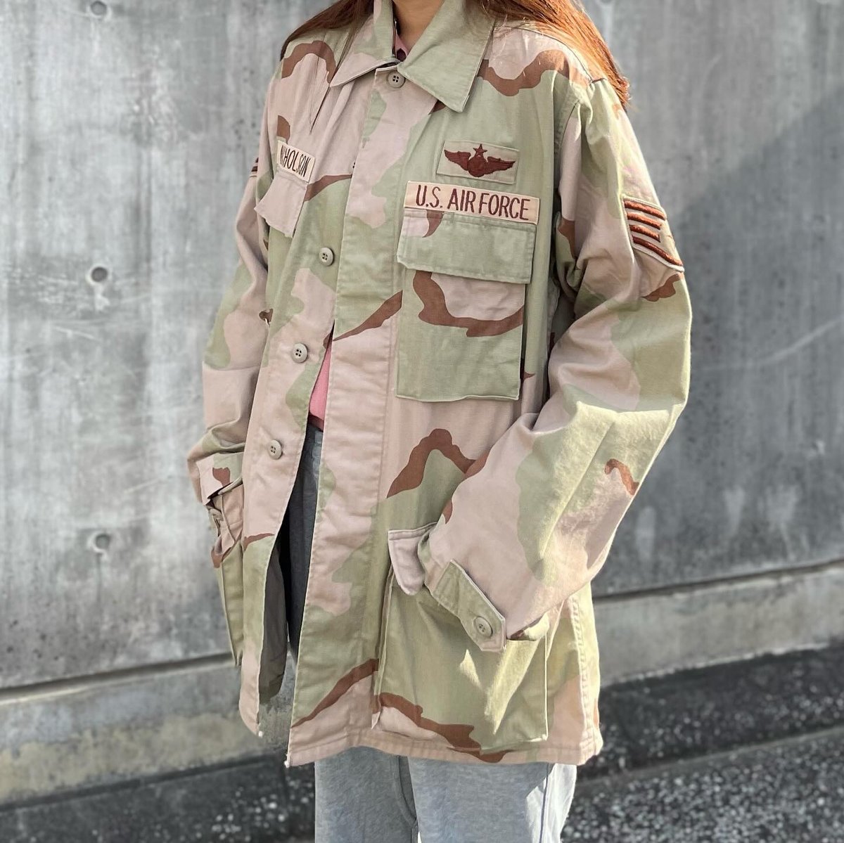 90年 U.S. AIR FORCE ミリタリージャケット | CUSTOM FEVER 90年 U.S. AIR FORCE ミリタリージャケット | CUSTOM FEVER