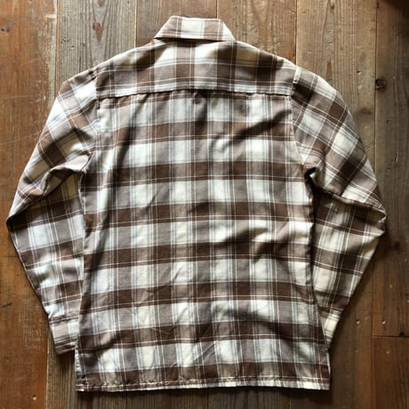 70年代リーバイス  BIG E 長袖チェックシャツ  M ②