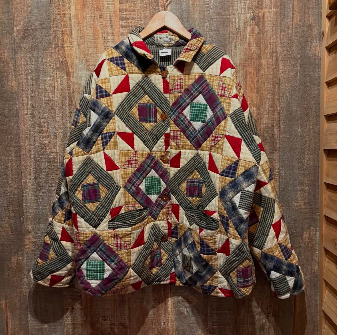 Patch Magic リバーシブルパッチワークジャケット | CUSTOM FEVER Patch Magic リバーシブルパッチワークジャケット | CUSTOM FEVER