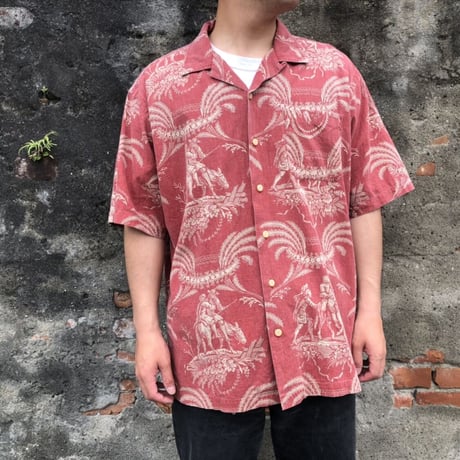 POLO by Ralph Lauren 総柄シャツ 〝CALDWELL〟 L