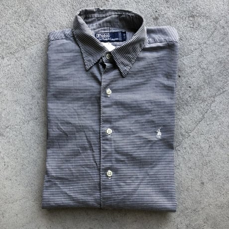 CANADA製 Ralph Lauren チェックシャツ L