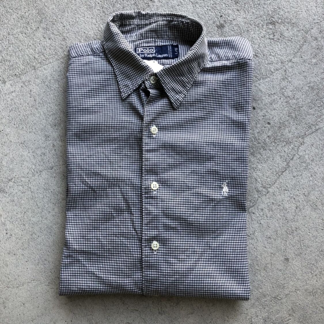 CANADA製 Ralph Lauren チェックシャツ L | CUSTOM FEVER