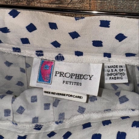 PROPHECY PETITES  総柄プリーツスカート