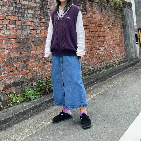 IZODケーブルニットベスト