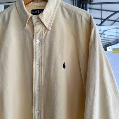 90's Ralph Lauren シャモアクロスシャツ