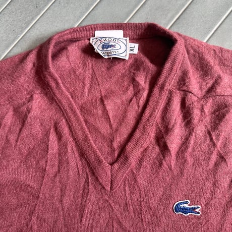 70〜80s IZOD LACOSTE アクリルニット