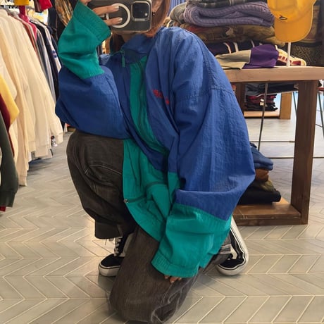 80s adidas ナイロンジャケット