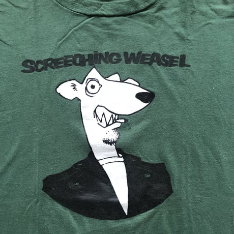 ⭐︎スーパーマグマート SCREECHING WEASEL バンドtシャツ