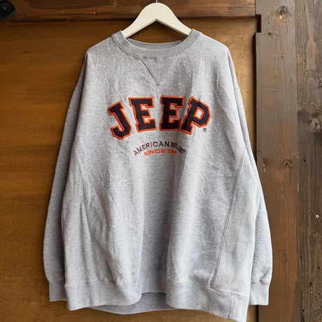JEEPワッペンロゴスウェット