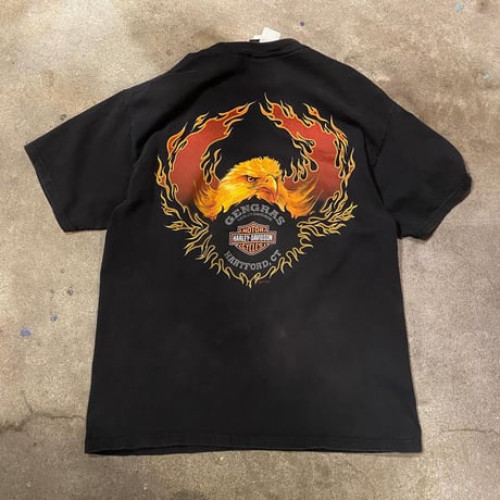 ハーレーダビッドソン両面プリントTシャツ