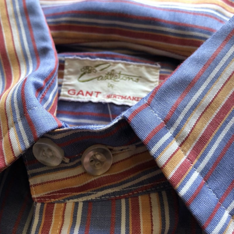 80's GANT ストライプシャツ | CUSTOM FEVER