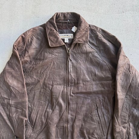 NATURAL ISSUE レザージャケット