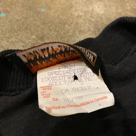 カナダ製ハーレダビッドソンビッグTシャツ