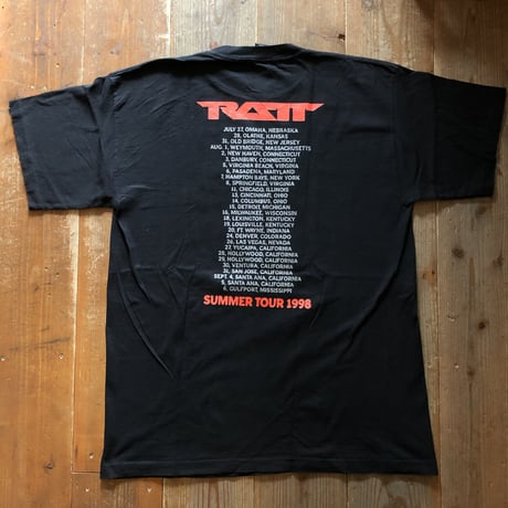 90's RATT SUMMER TOUR1998 バンドTシャツ