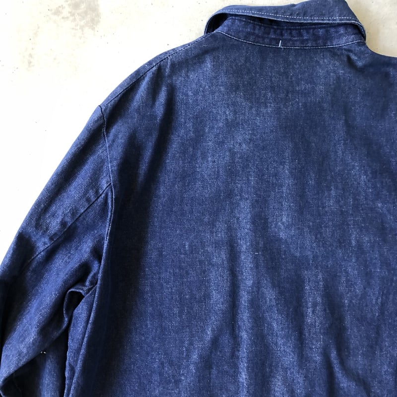 【新品】77circa × Wrangler デニム シャツ カバーオール 新品】77circa × Wrangler デニム シャツ カバーオール - メルカリ
