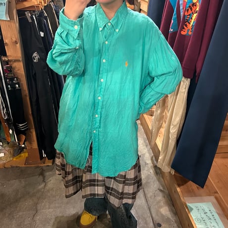 Ralph Lauren リネン長袖シャツ
