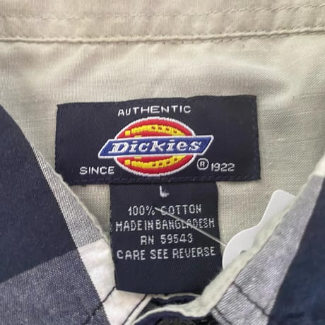 ディッキーズチェックシャツ
