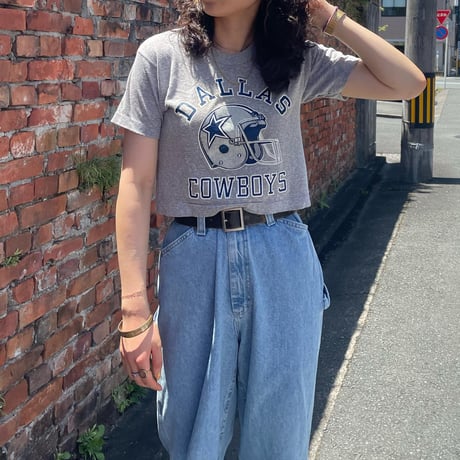 ダラス・カウボーイズ クロップドTシャツ