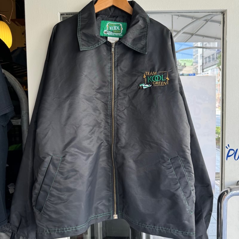 90's TEAM KOOL GREEN レーシングジャケット | CUSTOM FEVER