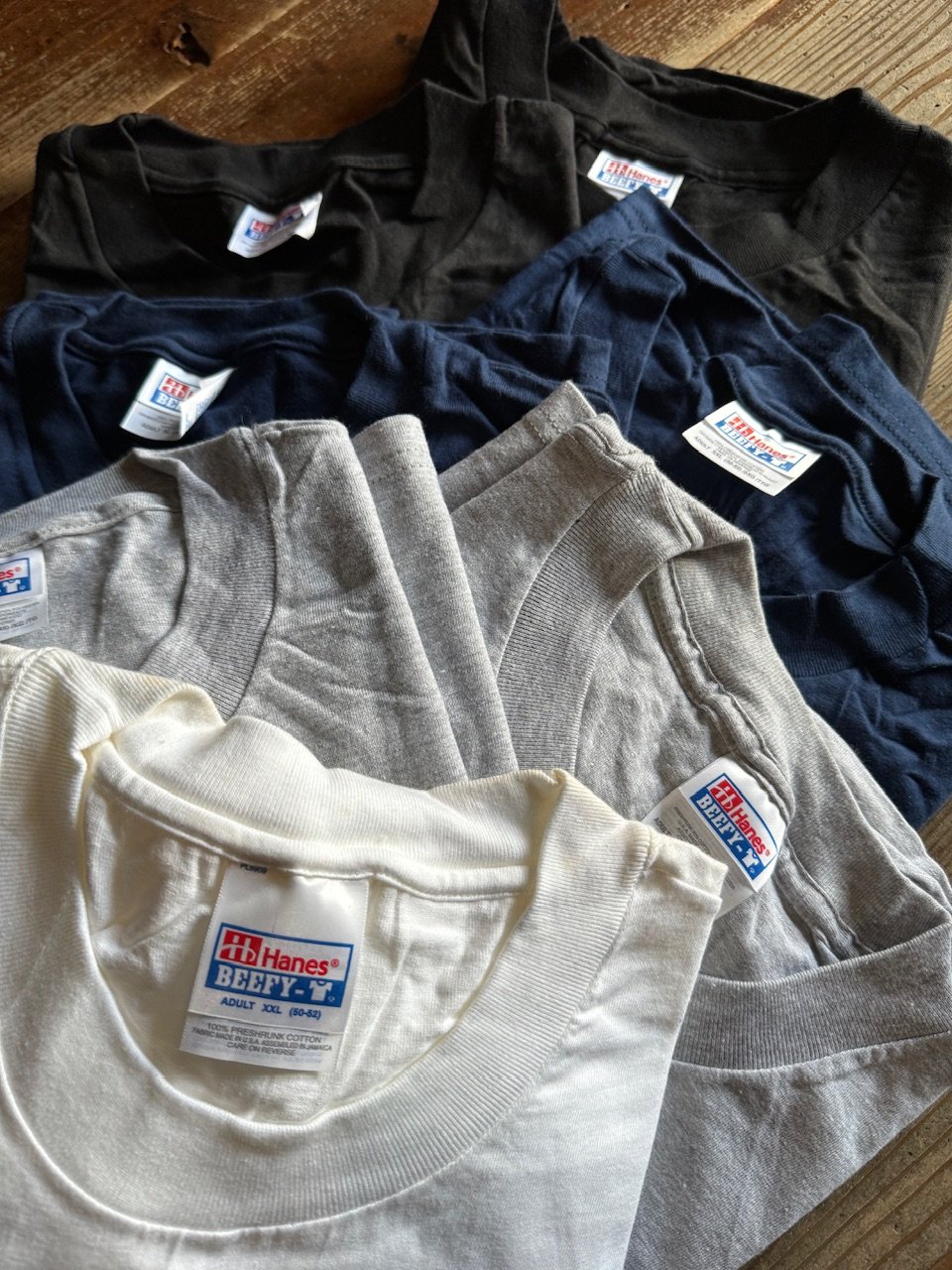 90's〜 Hanes BEEFY 無地T デッドストック | CUSTOM FEVER