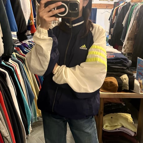 90s adidas ナイロンジャケット