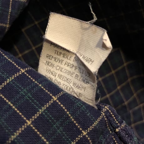 80's USA製 L.L.Bean チェックシャツ